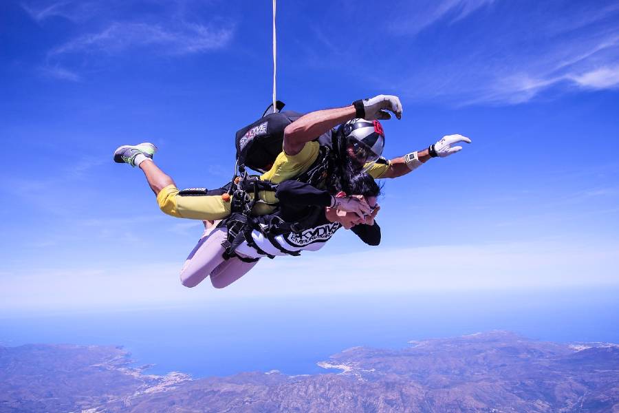Skydiving - Thailand tourism