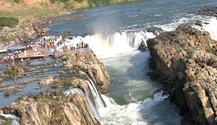 Bhedaghat waterfalls