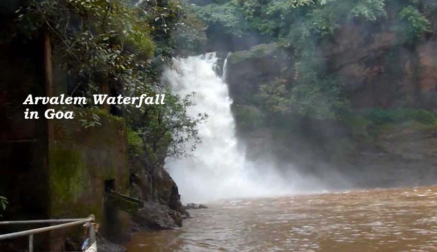 Arvalem Waterfall in North Goa