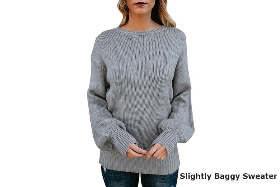 The Slightly Baggy Sweater- Keep Your Travel Day Running Smoothly