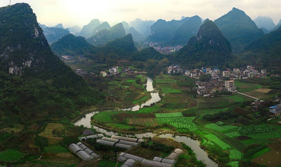 The Karst Landscape of Yangshuo