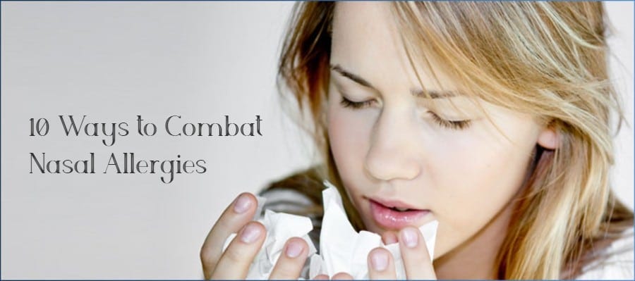 Ways to Combat Nasal Allergies