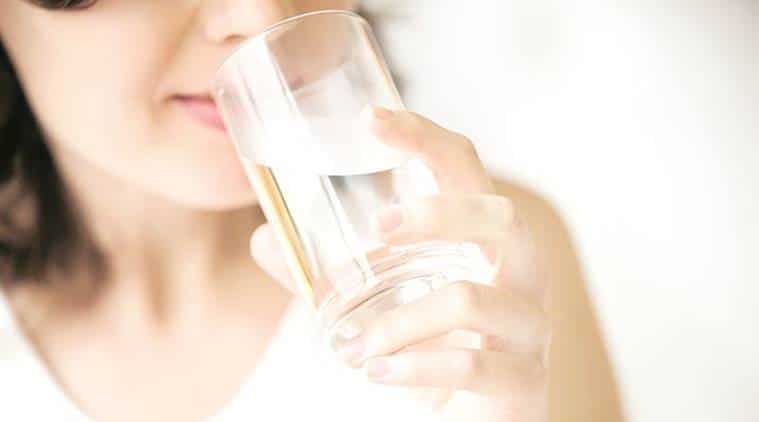Drink plenty of water throughout the day - Lose Belly Fat Fast