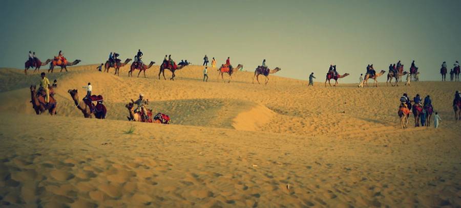 Sam Sand Dunes, Jaisalmer, Rajasthan