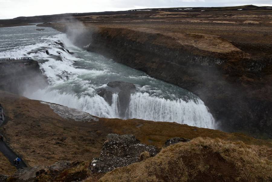 Gullfoss situated in Iceland - 10 most inspiring waterfalls in the world