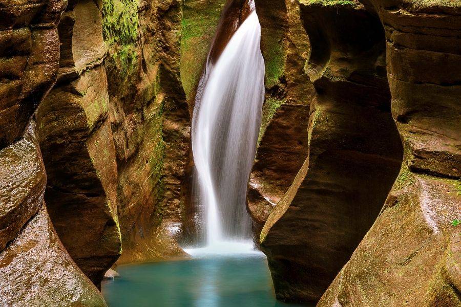 Amazing Beauty of Corkscrew Falls