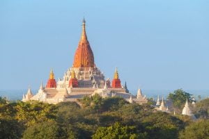 Ananda Pagoda - Bagan Temples In Myanmar