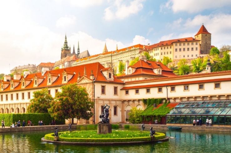 Beautiful Gardens In Prague