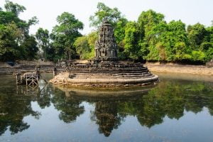 Neak Pean - Temples Of Angkor In Cambodia